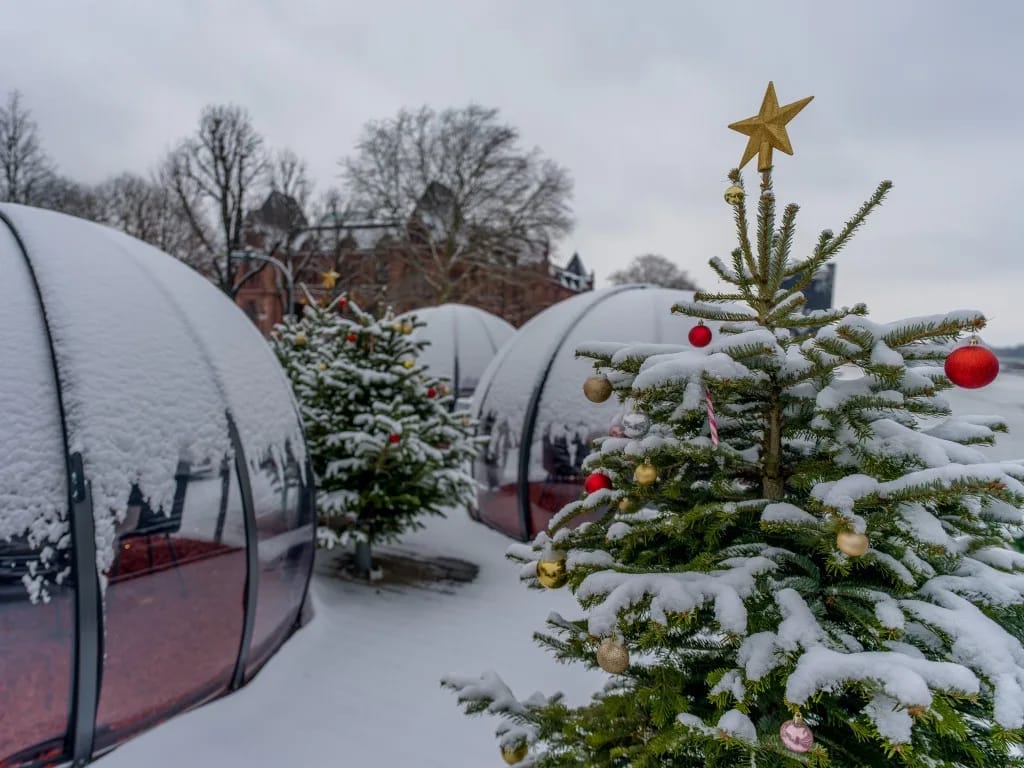 Iglu Firmenpaket – Winterfeier-Erlebnis für Unternehmen