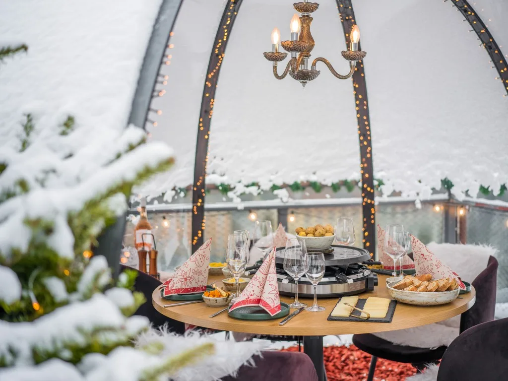 Iglu Firmenpaket – Winterfeier-Erlebnis für Unternehmen