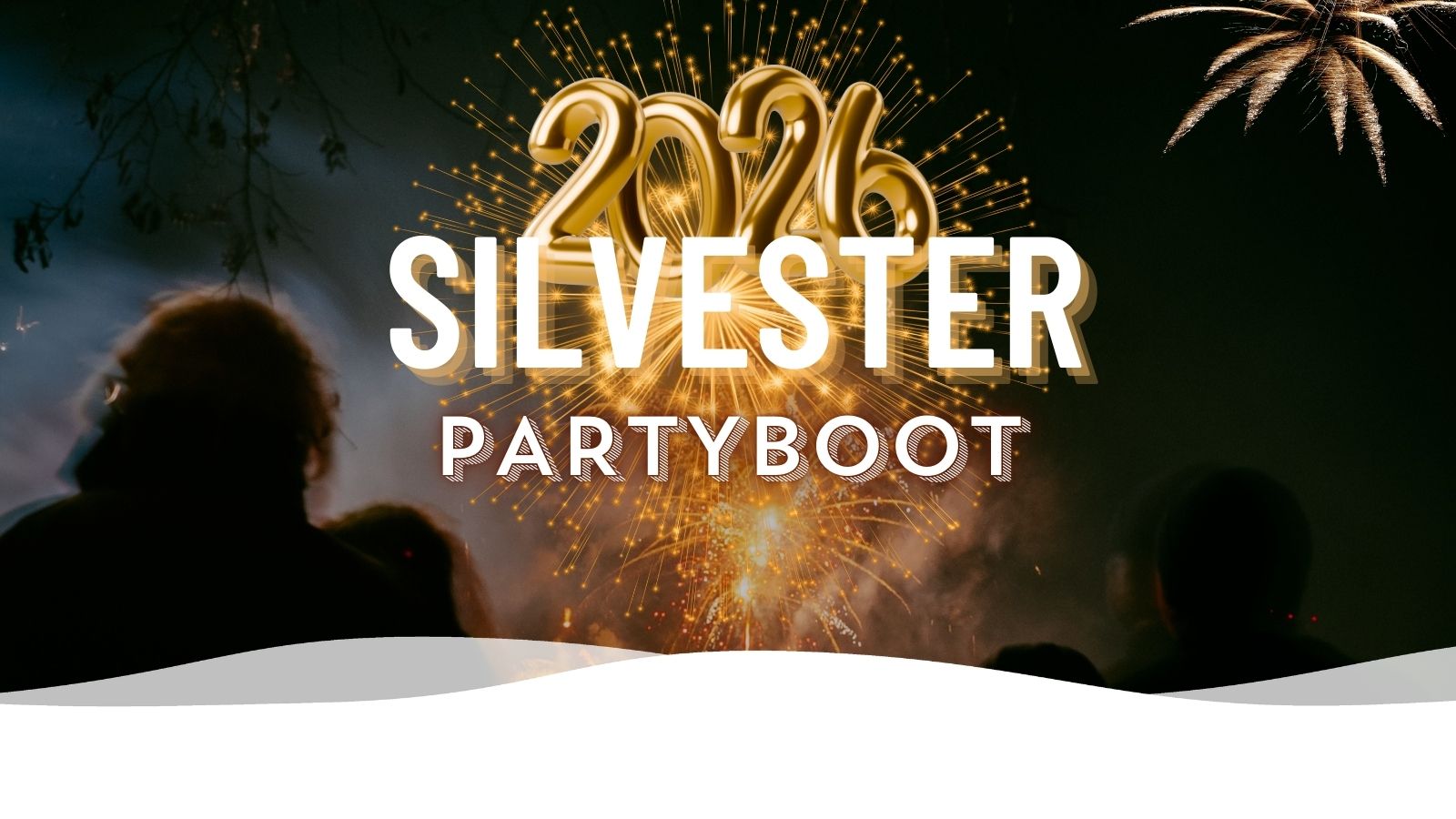 Silvester Partyboot 1 &bull; Weisse Flotte Rhein-Neckar