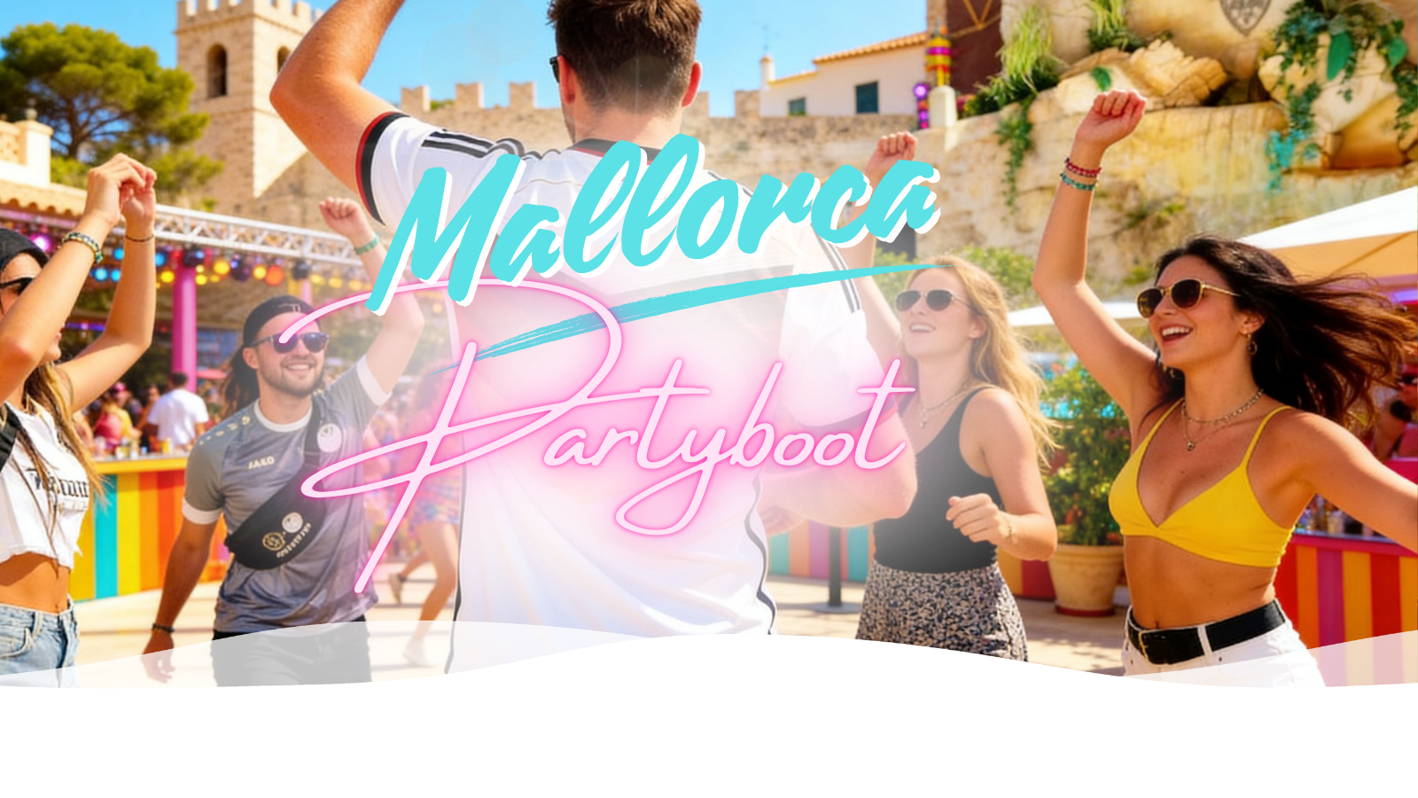 Malle Partyboot &bull; Weisse Flotte Rhein-Neckar